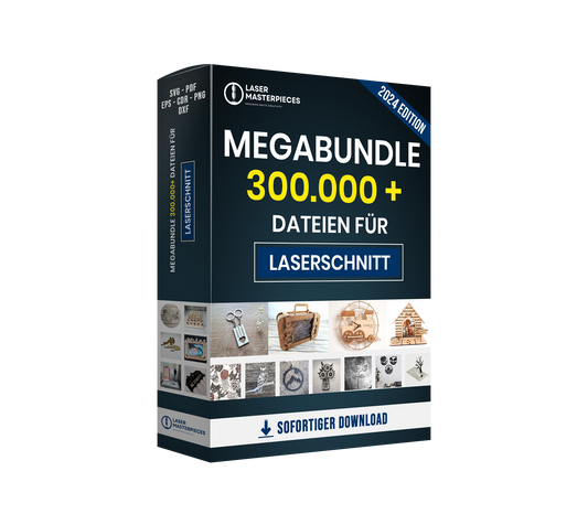 MEGA Bundle 300.000+ Dateien für Laserschnitt